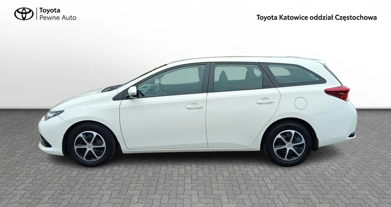 Toyota Auris cena 49900 przebieg: 138935, rok produkcji 2017 z Pasym małe 211